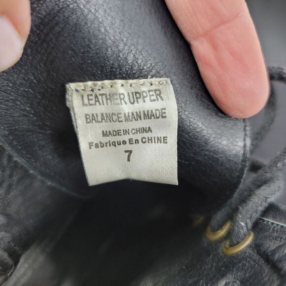 Jeffrey campbell distressed black leather open back booties - Picture 12 of 12